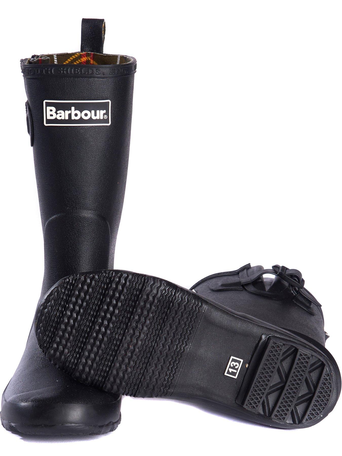barbour kids wellies