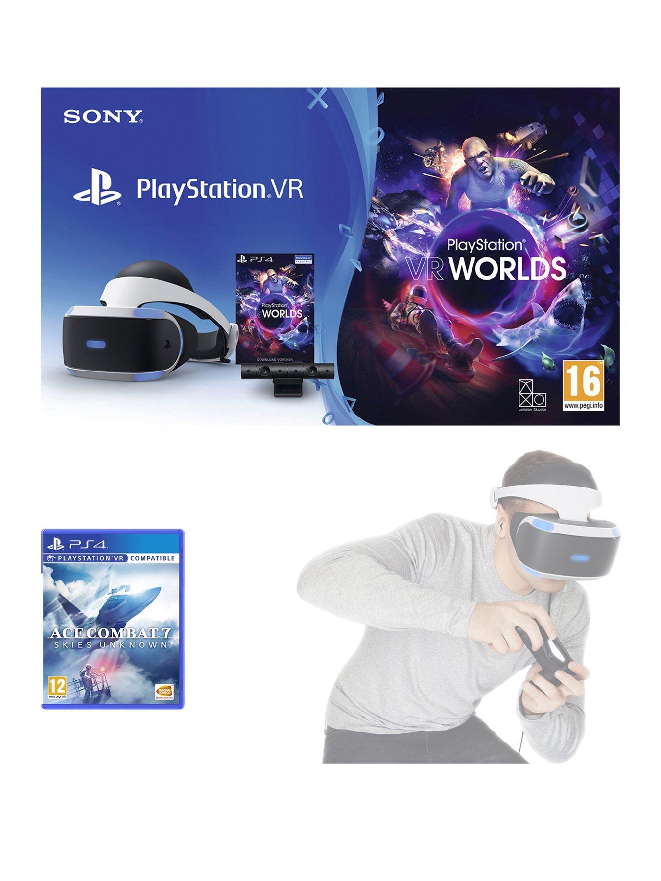 Playstation Vr Starter Pack With Ace Combat 7: Skies Unknown  - + Move Motion Controller