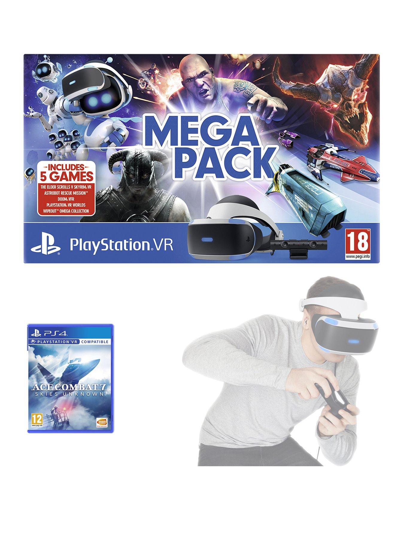 Playstation Vr Vr Mega Pack With Ace Combat 7: Skies Unknown  – Playstation Vr Mega Pack With Ace Combat 7 : Skies Unknown