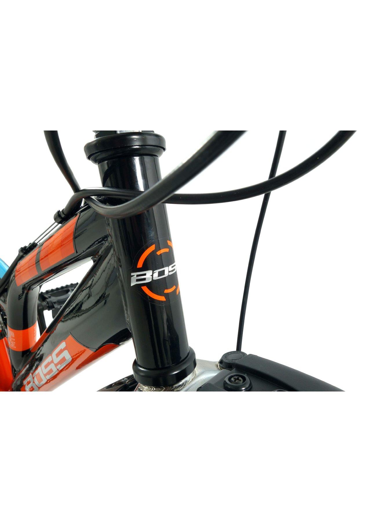 Boss Cycles Boss Stealth Boys Bike 24 inch Wheel Full Suspension Dual Disc