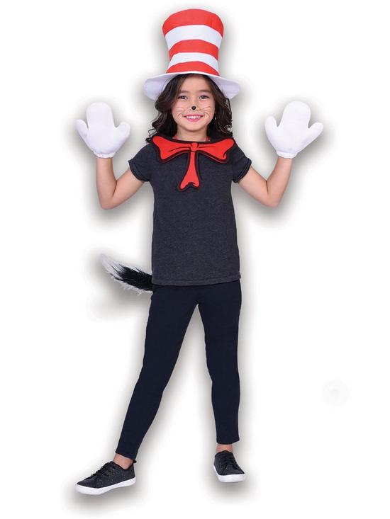 back image of cat-in-the-hat-accessory-set