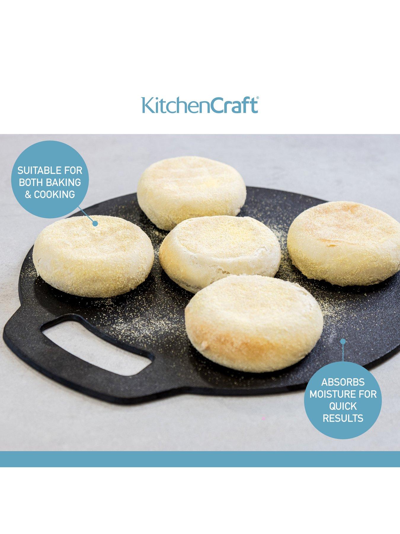 Image 5 of 5 of KitchenCraft Round Cast Iron Baking Stone/Cooking Griddle