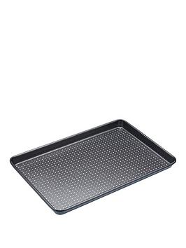 Product photograph of Masterclass Crusty Bake Non-stick Baking Tray from very.co.uk