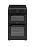  image of hotpoint-hd5v93ccb-50cmnbspwide-electric-double-oven-cooker-black
