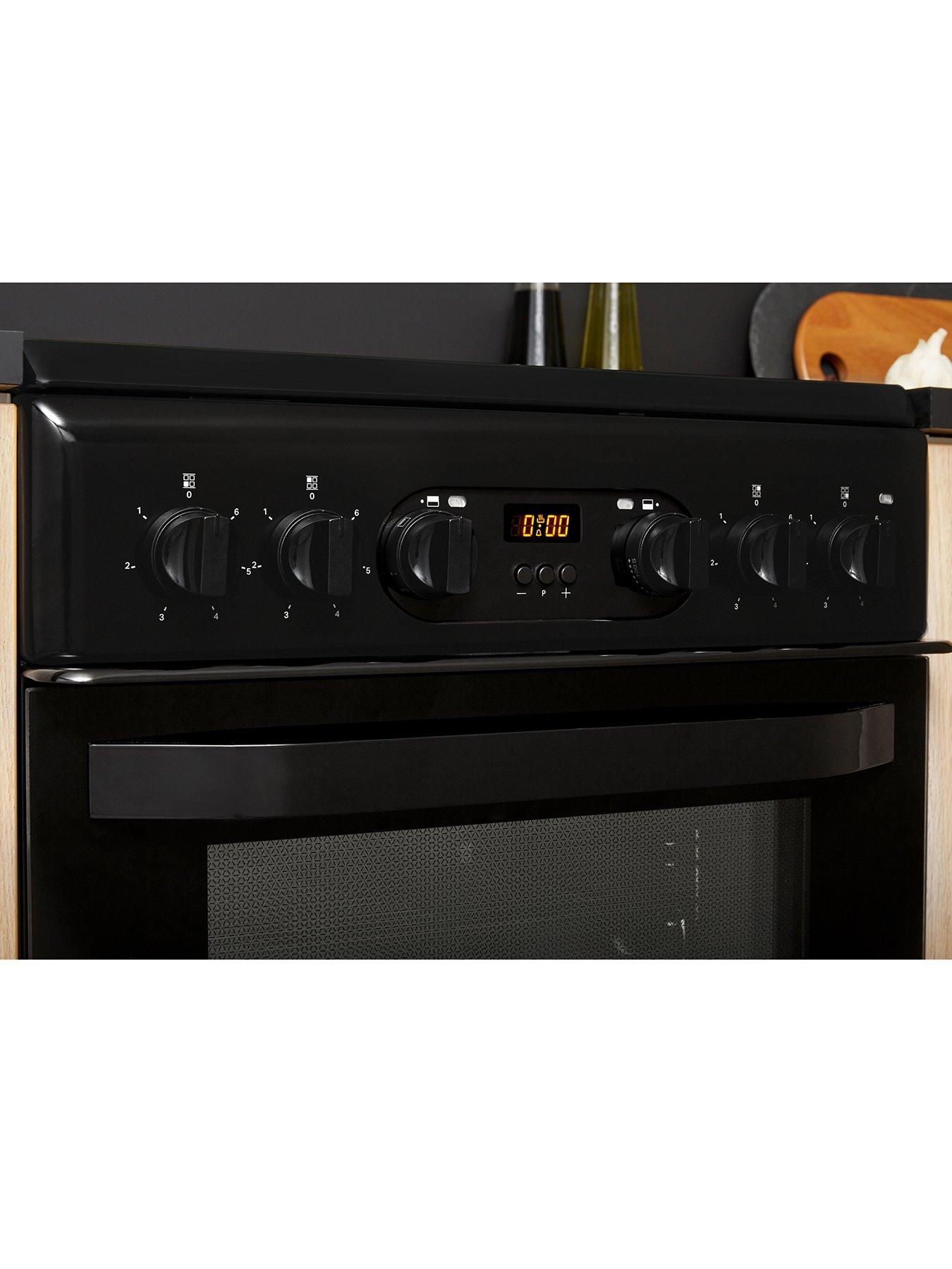 Image 4 of 8 of Hotpoint HD5V93CCB 50cm&nbsp;Wide Electric Double Oven Cooker - Black
