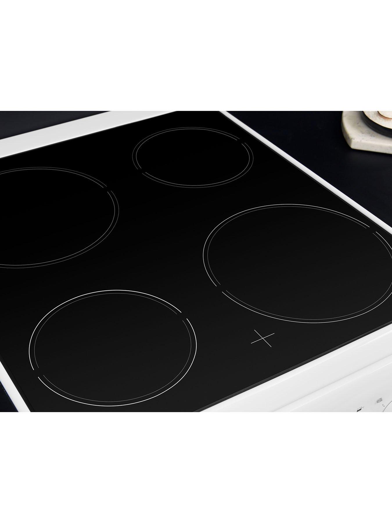 Image 4 of 7 of Hotpoint HD5V92KCW 50cm&nbsp;Wide Electric Twin Cavity Single Oven Cooker - White
