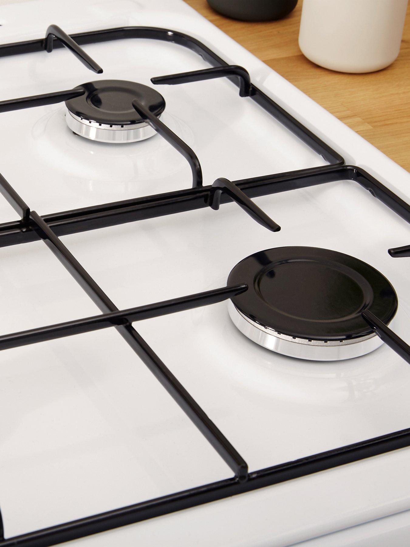 Image 6 of 8 of Indesit ID5G00KMW 50cm Wide&nbsp;Twin Cavity Single Oven Gas&nbsp;Cooker - White