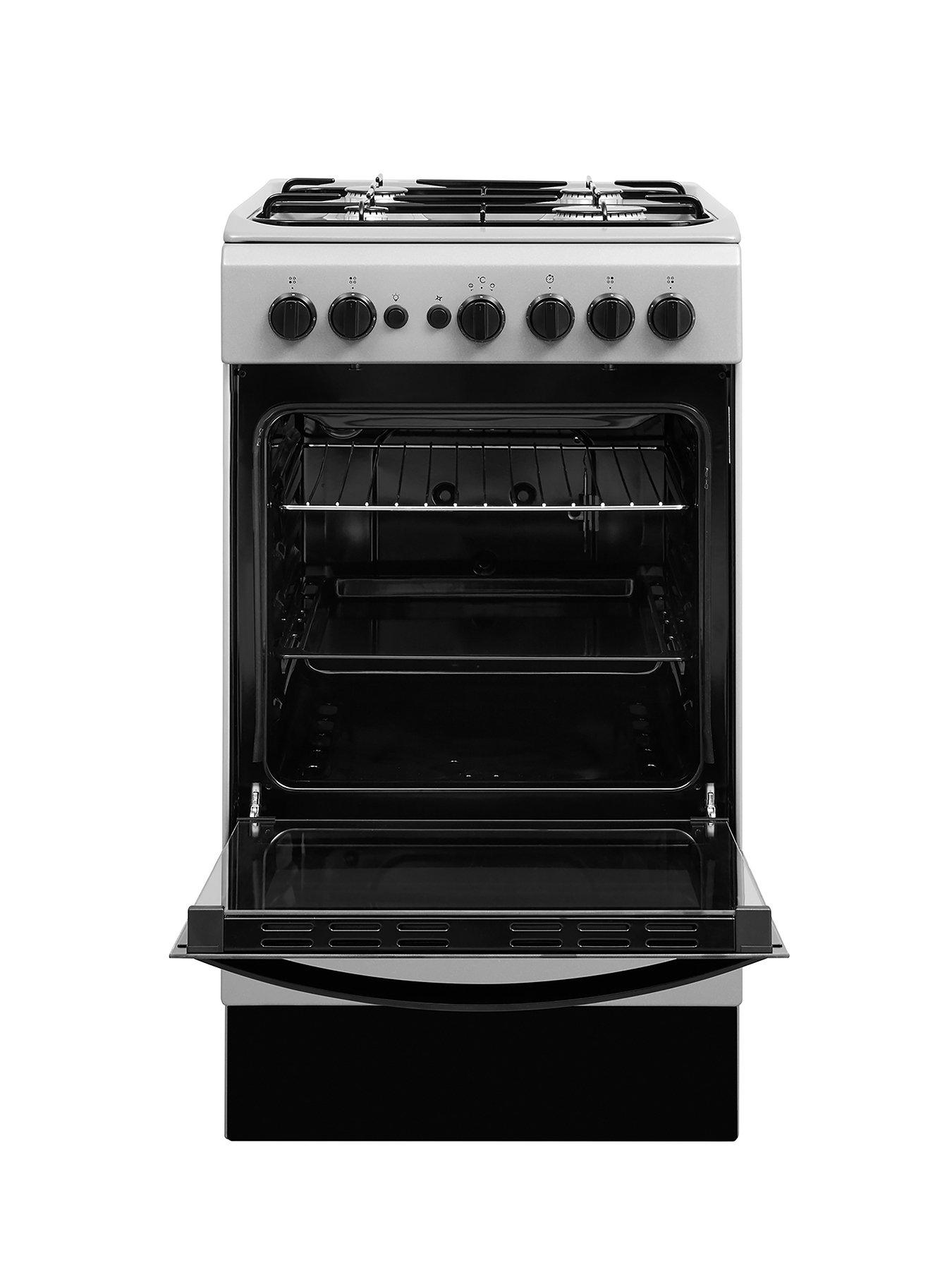 Image 2 of 8 of Indesit IS5G1PMSS 50cm Gas Single Oven Cooker - Silver