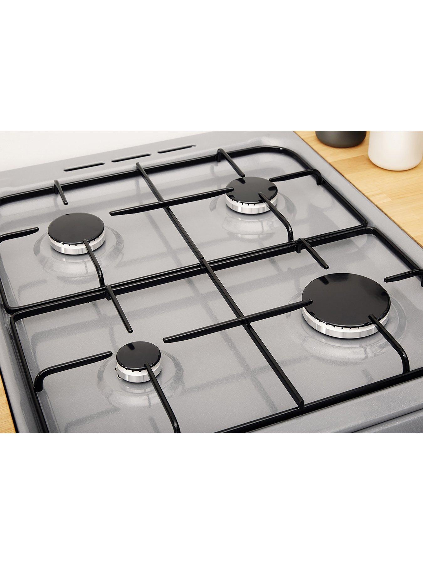 Image 6 of 8 of Indesit IS5G1PMSS 50cm Gas Single Oven Cooker - Silver
