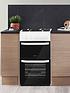  image of hotpoint-hd5g00kcw-50cm-wide-gas-cooker-with-grill-white