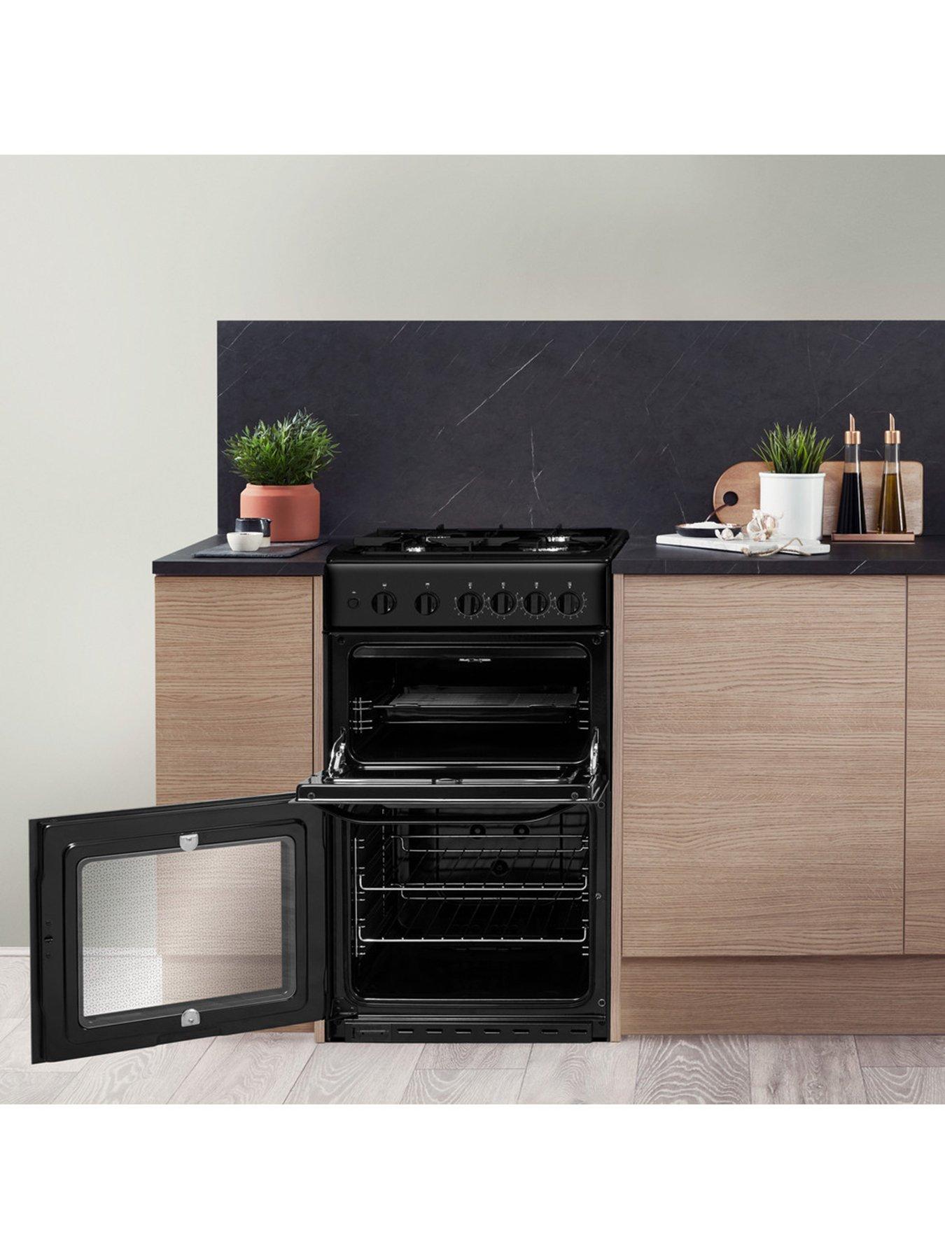 Image 4 of 8 of Hotpoint HD5G00KCB 50cm Wide Gas Cooker with Grill&nbsp;- Black