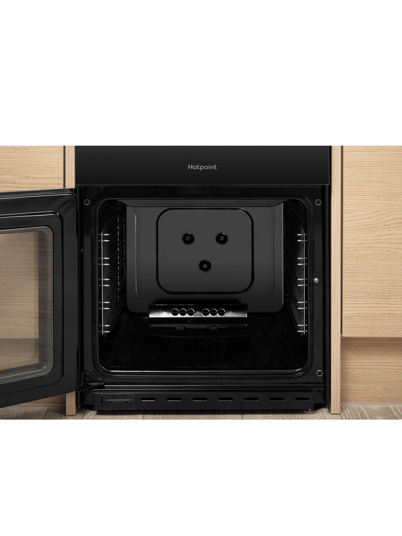 Image 6 of 8 of Hotpoint HD5G00KCB 50cm Wide Gas Cooker with Grill&nbsp;- Black