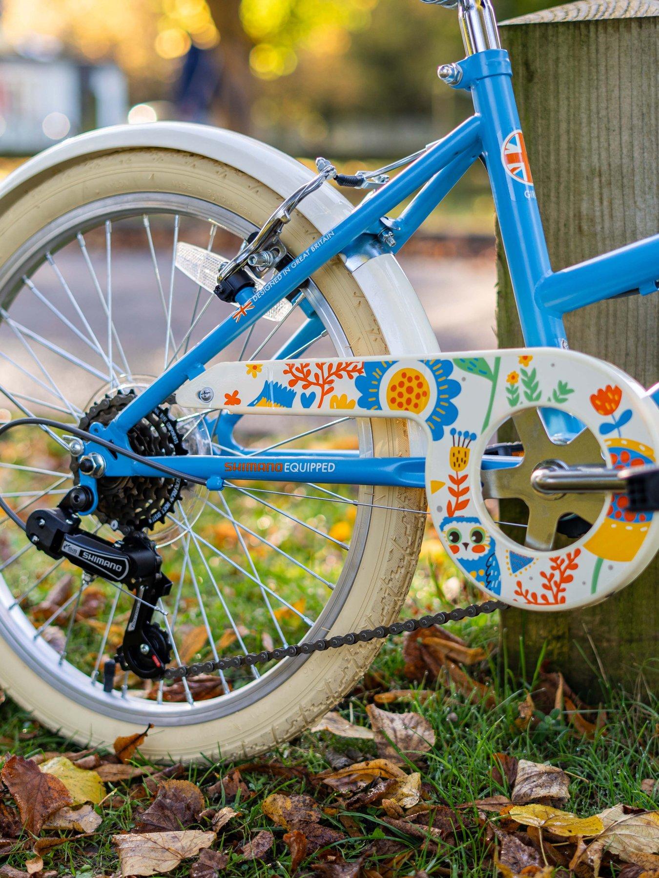 Image 3 of 7 of Elswick Cherish Girls 20" Wheel Heritage Bike - Blue