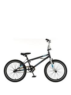 Zombie Zombie Infest Boys BMX with Giro and 1 Set of Pegs 12 inch Frame