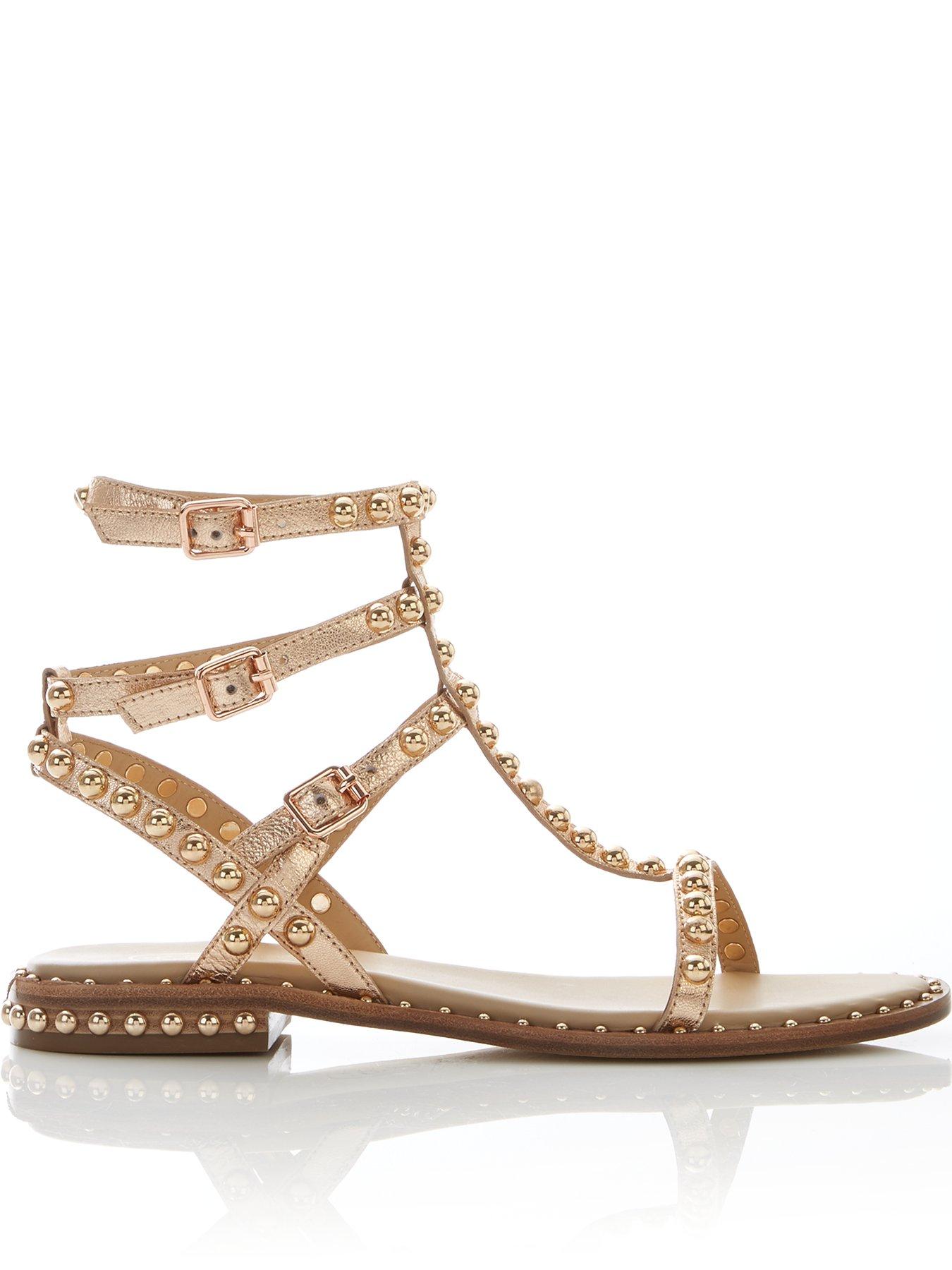 gold gladiator heels uk