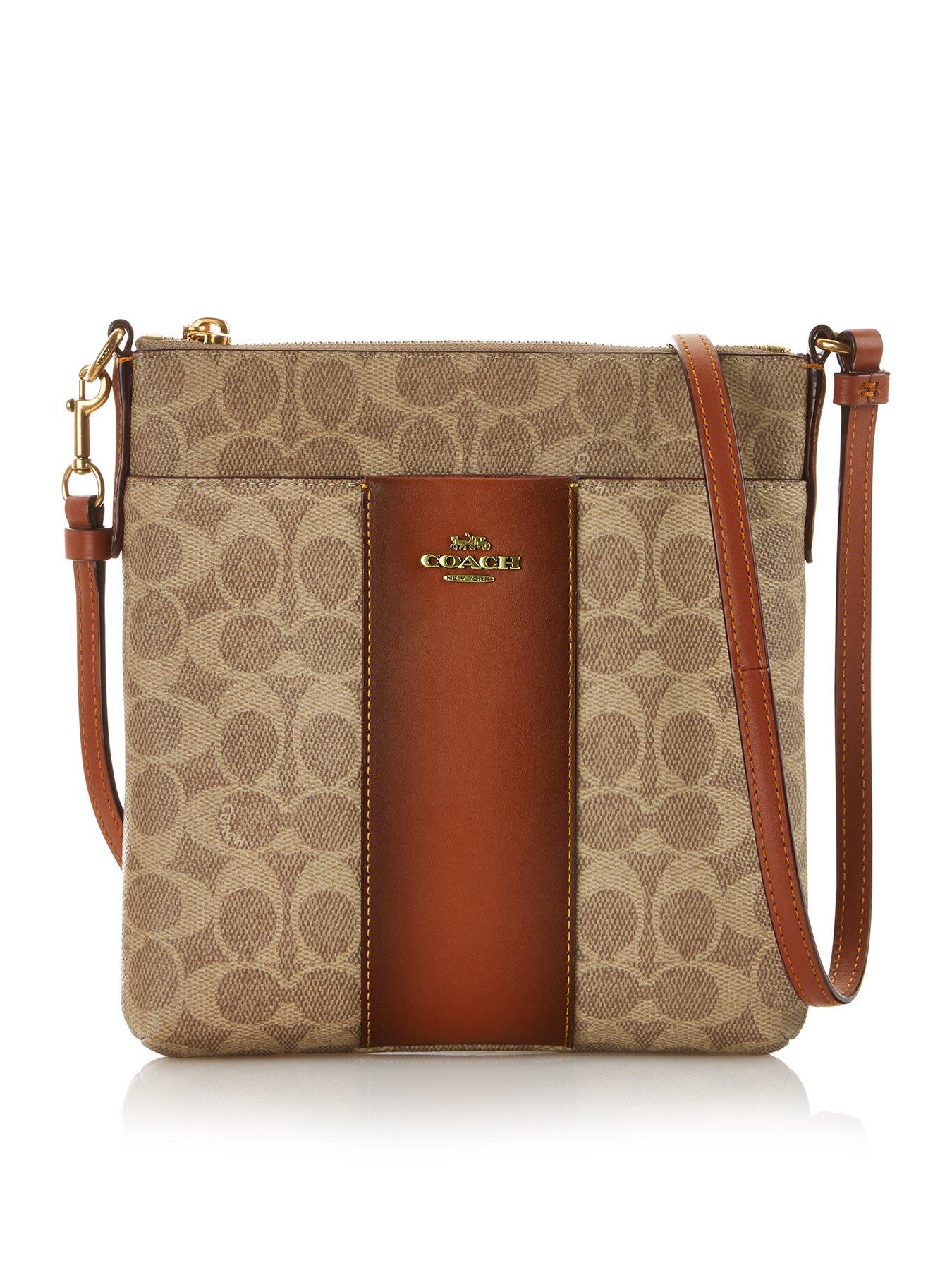 tan coloured cross body bag