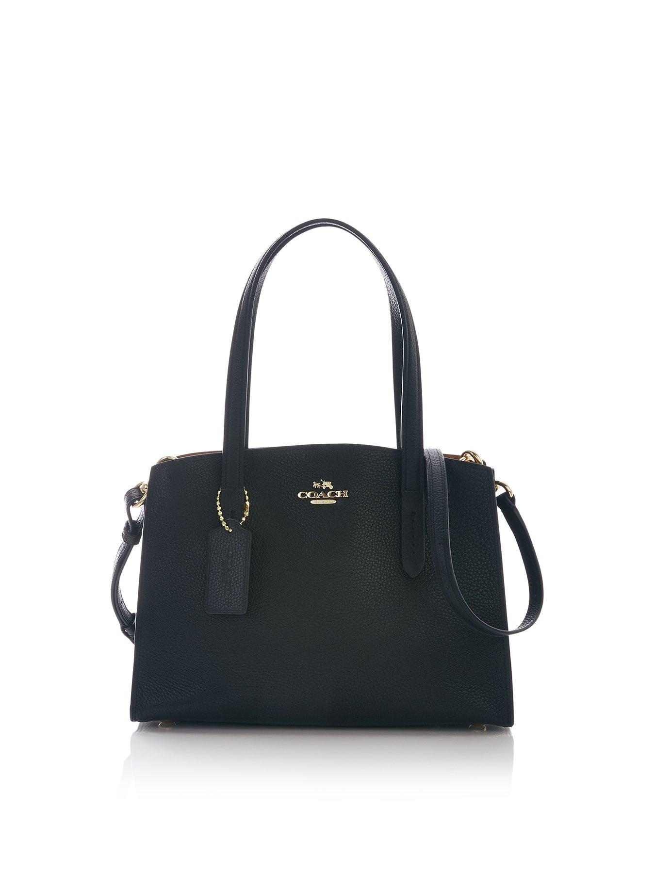 coach cross body bag black