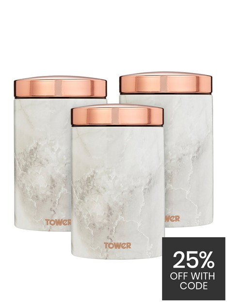 tower-marble-rose-gold-edition-canisters-ndash-set-of-3