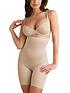 image of miraclesuit-shape-with-an-edge-hi-waist-long-legnbsp--nude