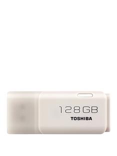 Toshiba 128GB USB 2.0 Flash Drive - White