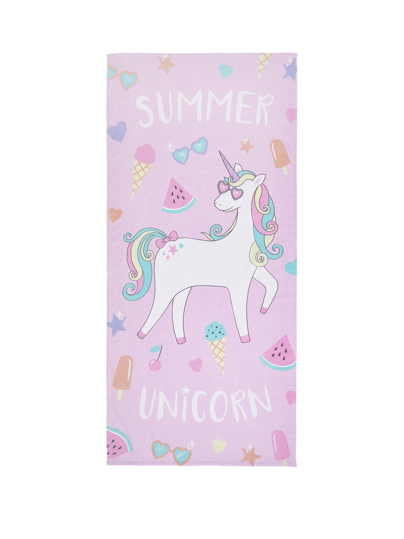 undefined Unicorn Beach Towel