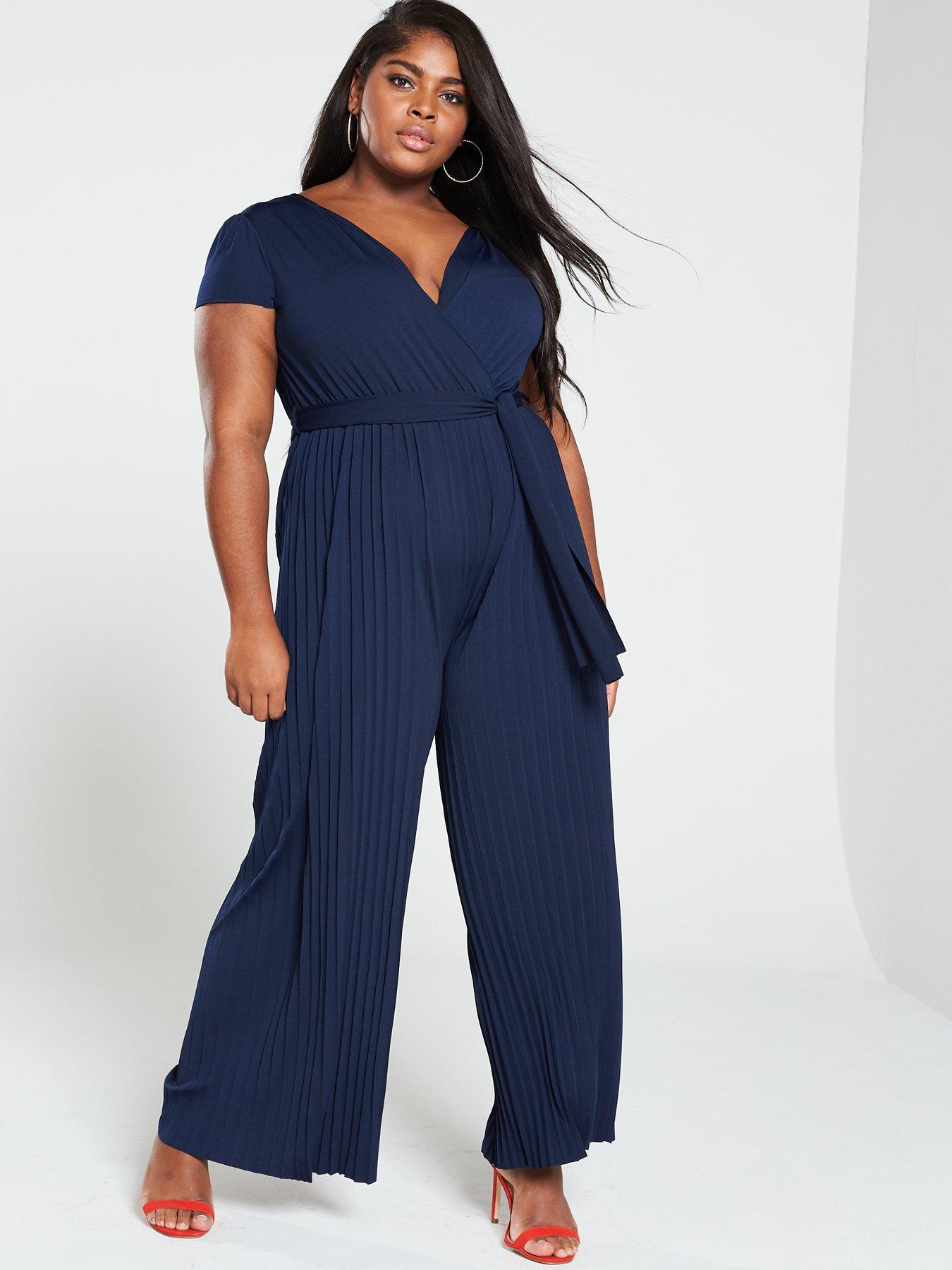 very navy jumpsuit