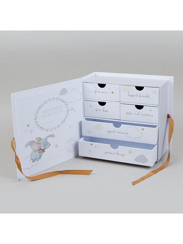 Baby Keepsake Box with Drawers 