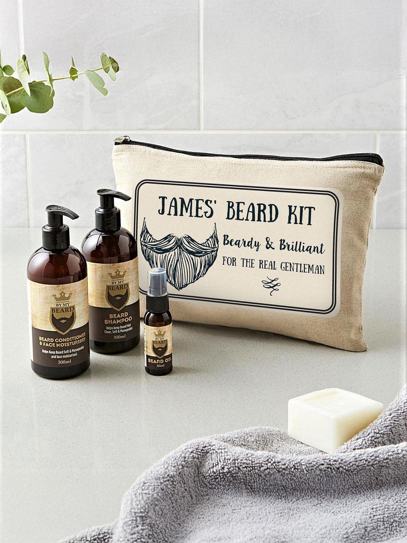 Image 1 of 3 of The Personalised Memento Company Personalised Beard Kit