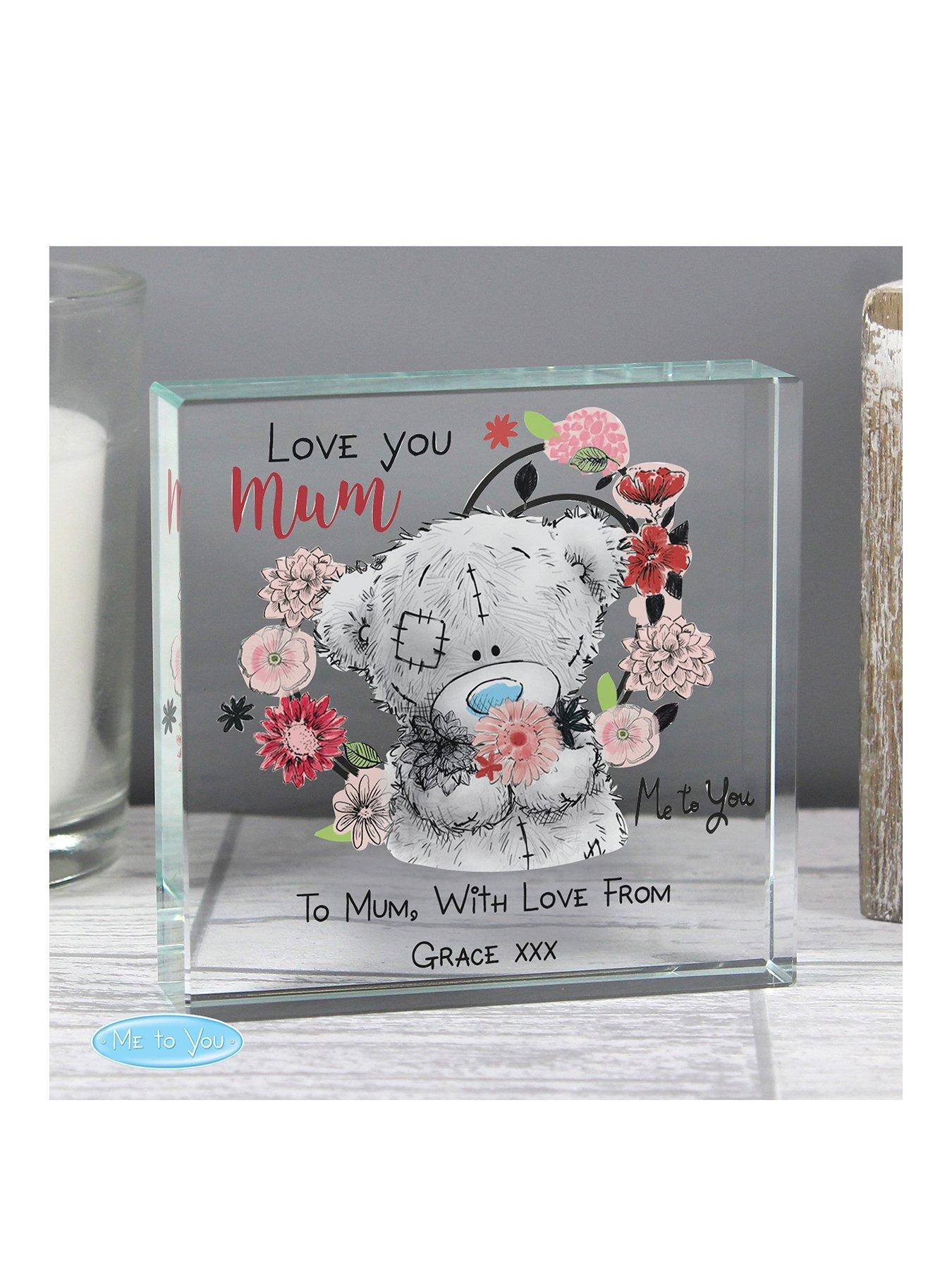 undefined Personalised Me To You Mum Crystal Token