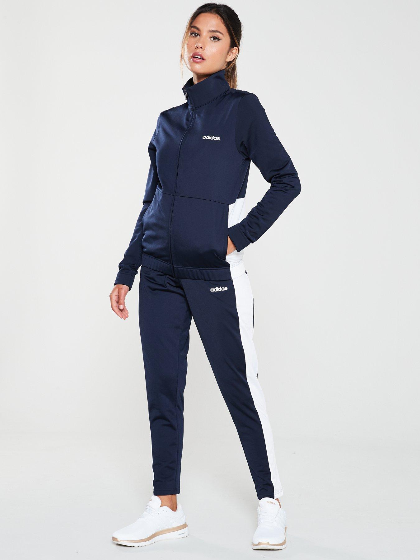 plain navy tracksuit