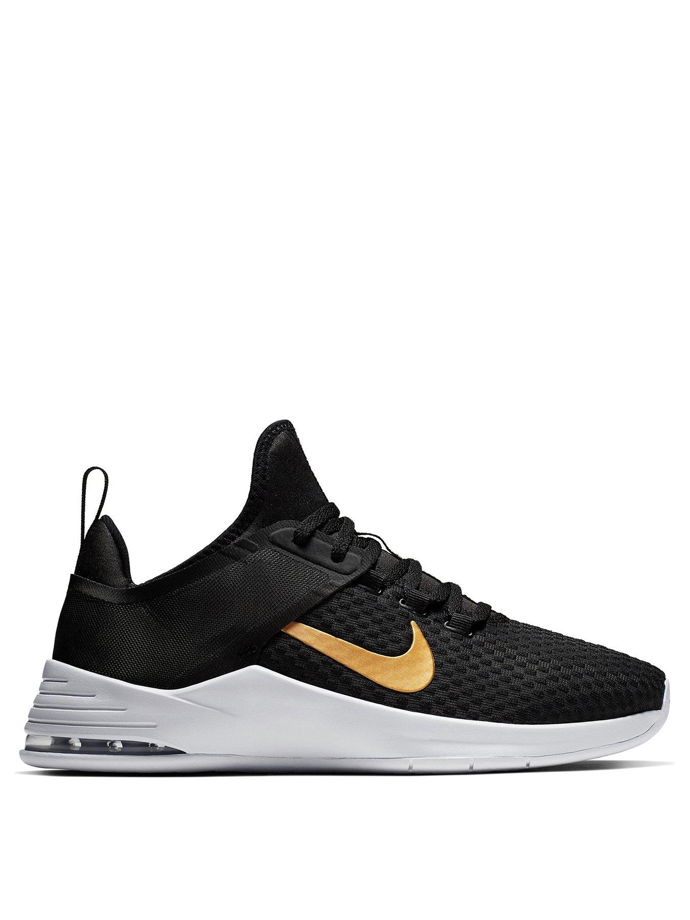 nike air max bella tr 2 black and gold