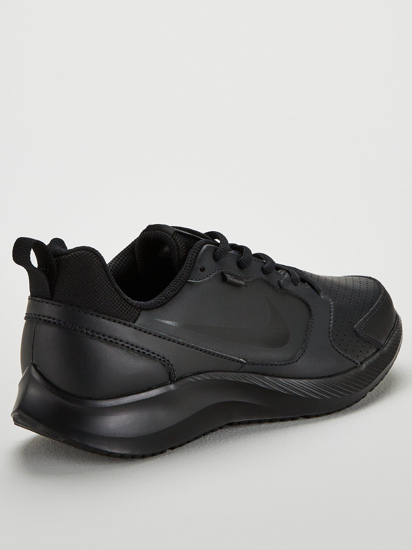 black leather nike