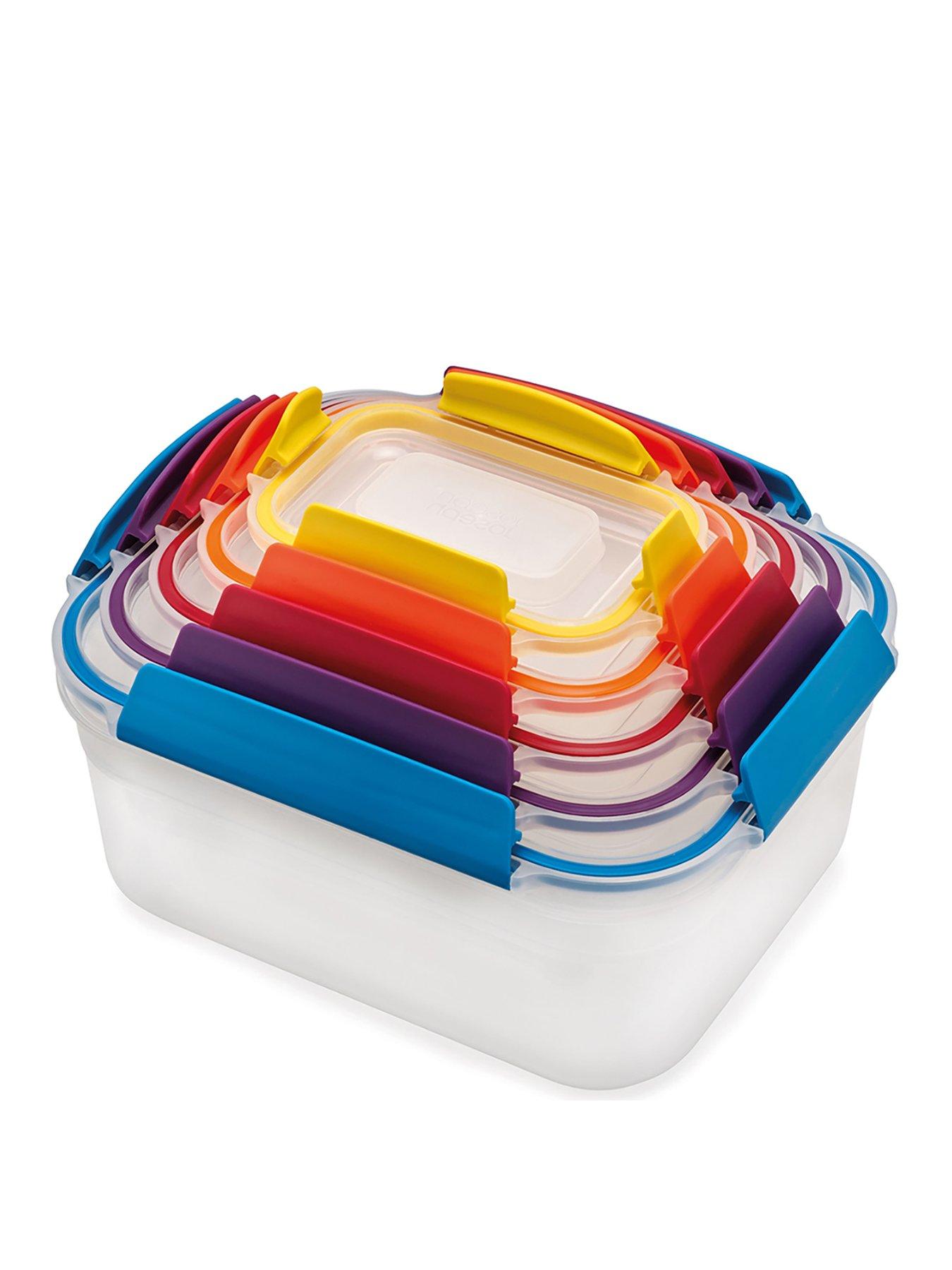Product photograph of Joseph Joseph Nest Lock 5-piece Storage Container Set from very.co.uk