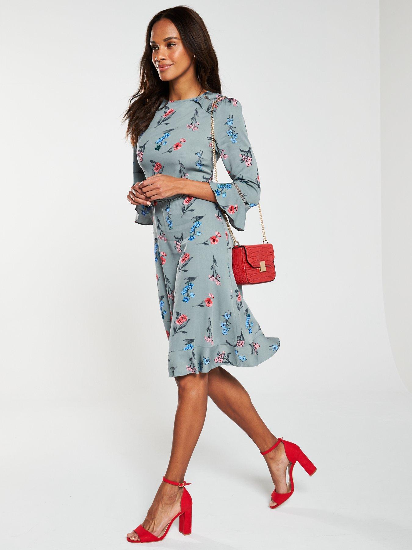 oasis camilia floral skater dress