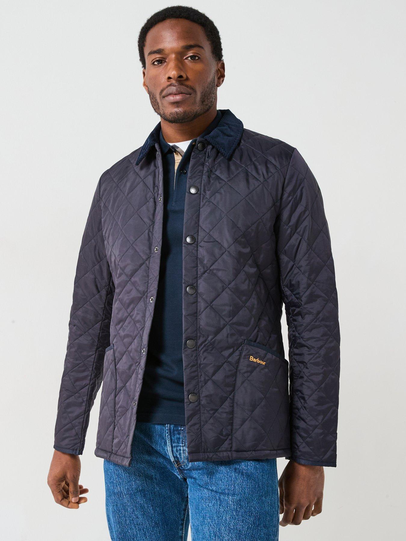 barbour liddesdale quilted jacket black