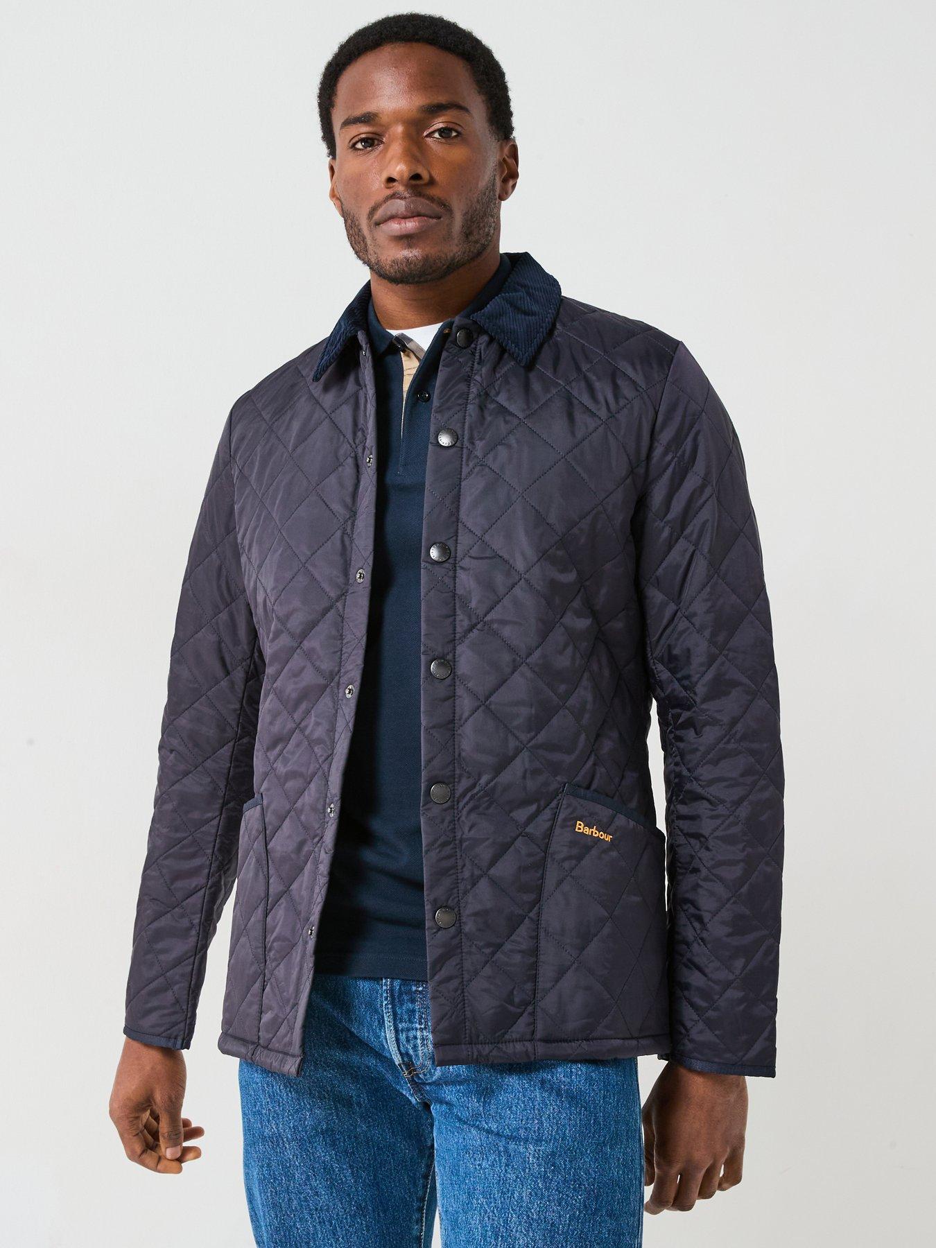 undefined Heritage Liddesdale Quilted Jacket - Navy