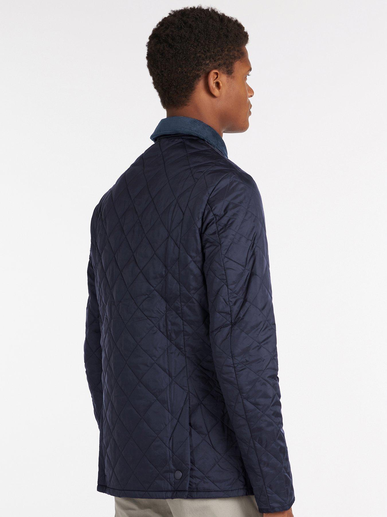 Barbour Heritage Liddesdale Quilted Jacket - Navy | Very.co.uk