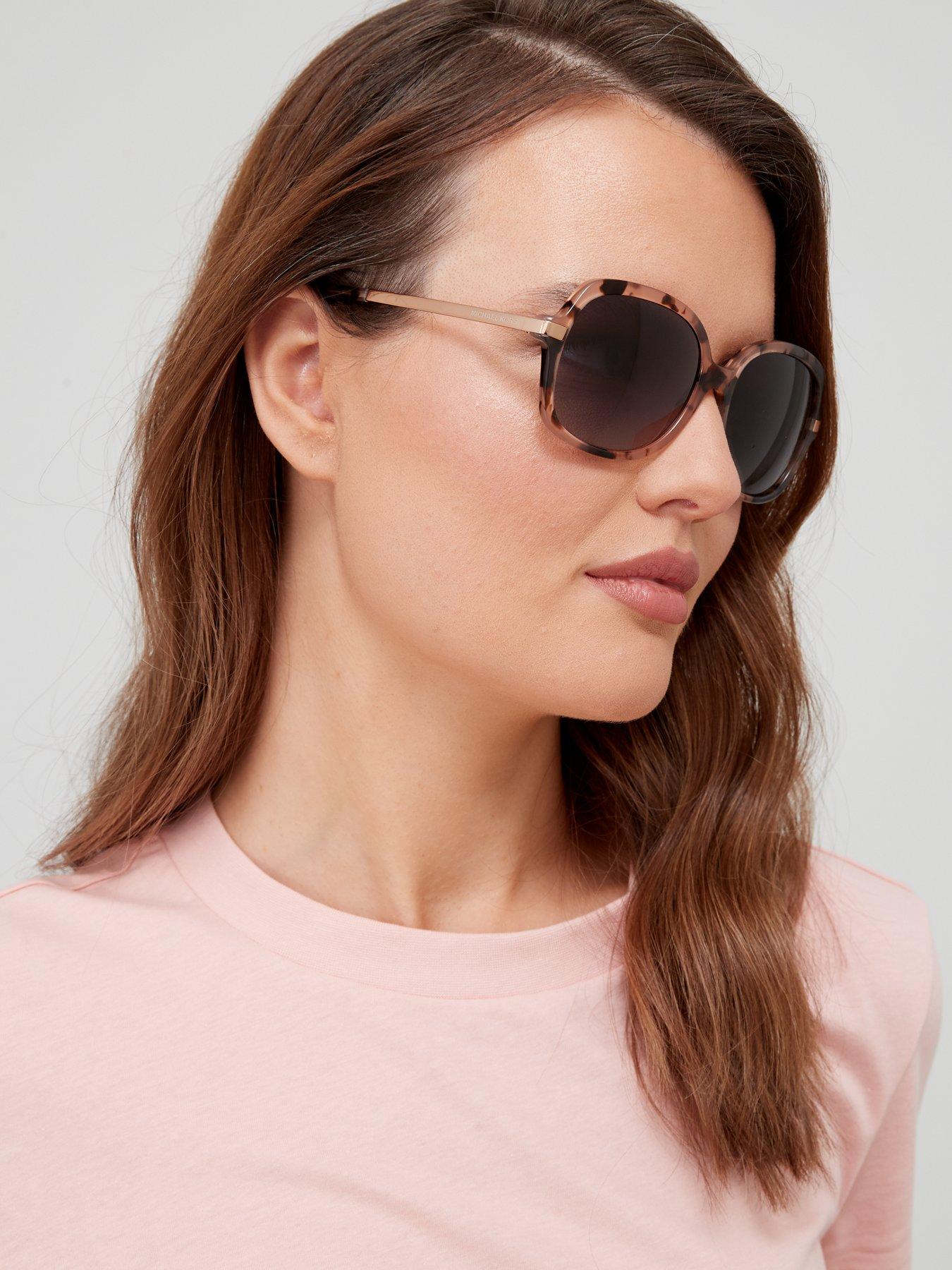 Michael Kors Adrianna II Square Sunglasses Pink Tortoise very