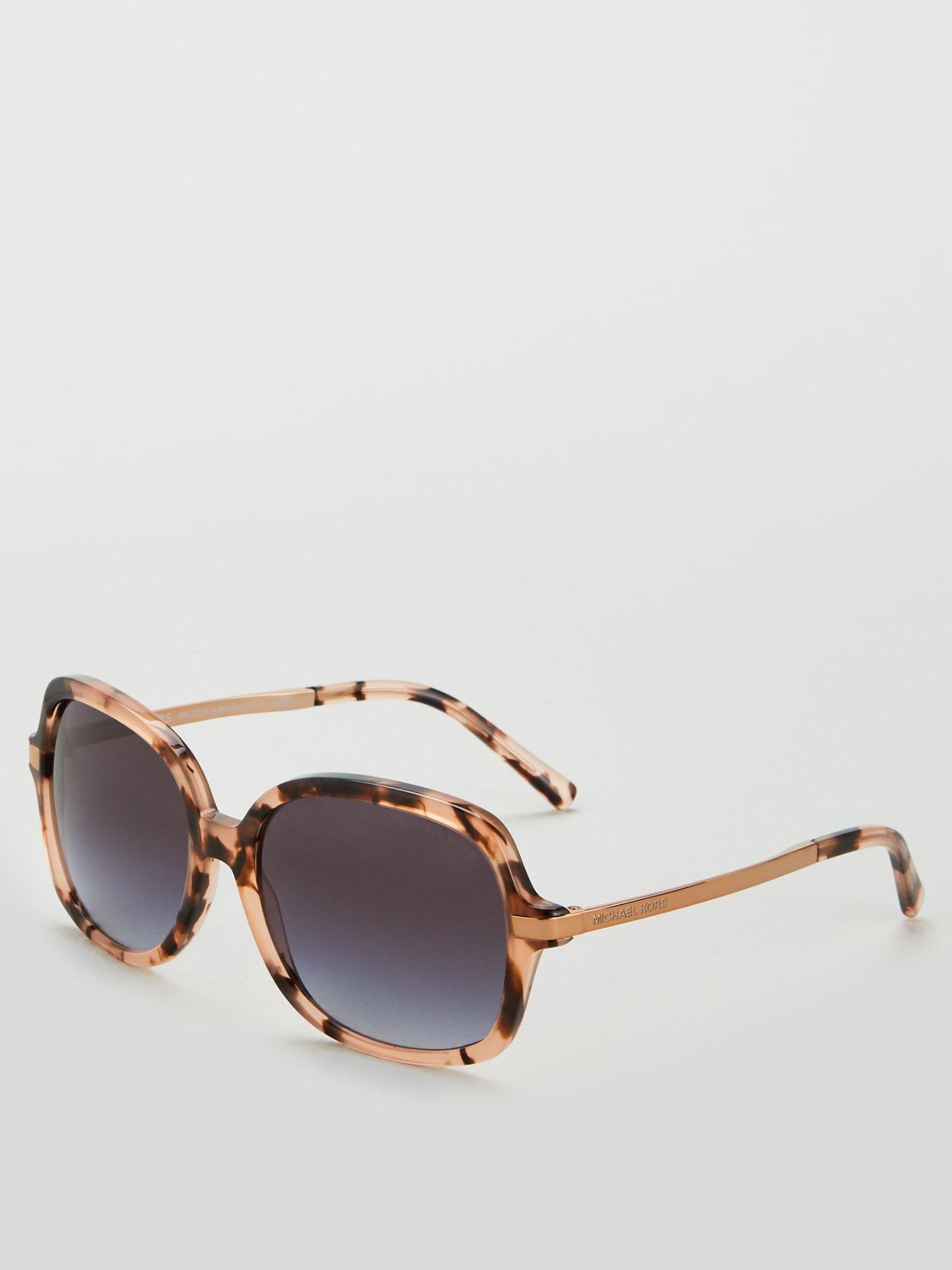 Michael kors pink tortoise hot sale sunglasses