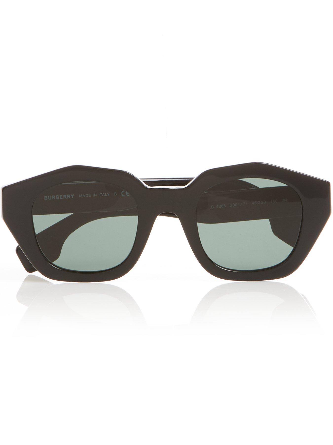 Burberry Geometric Square Frame Sunglasses review