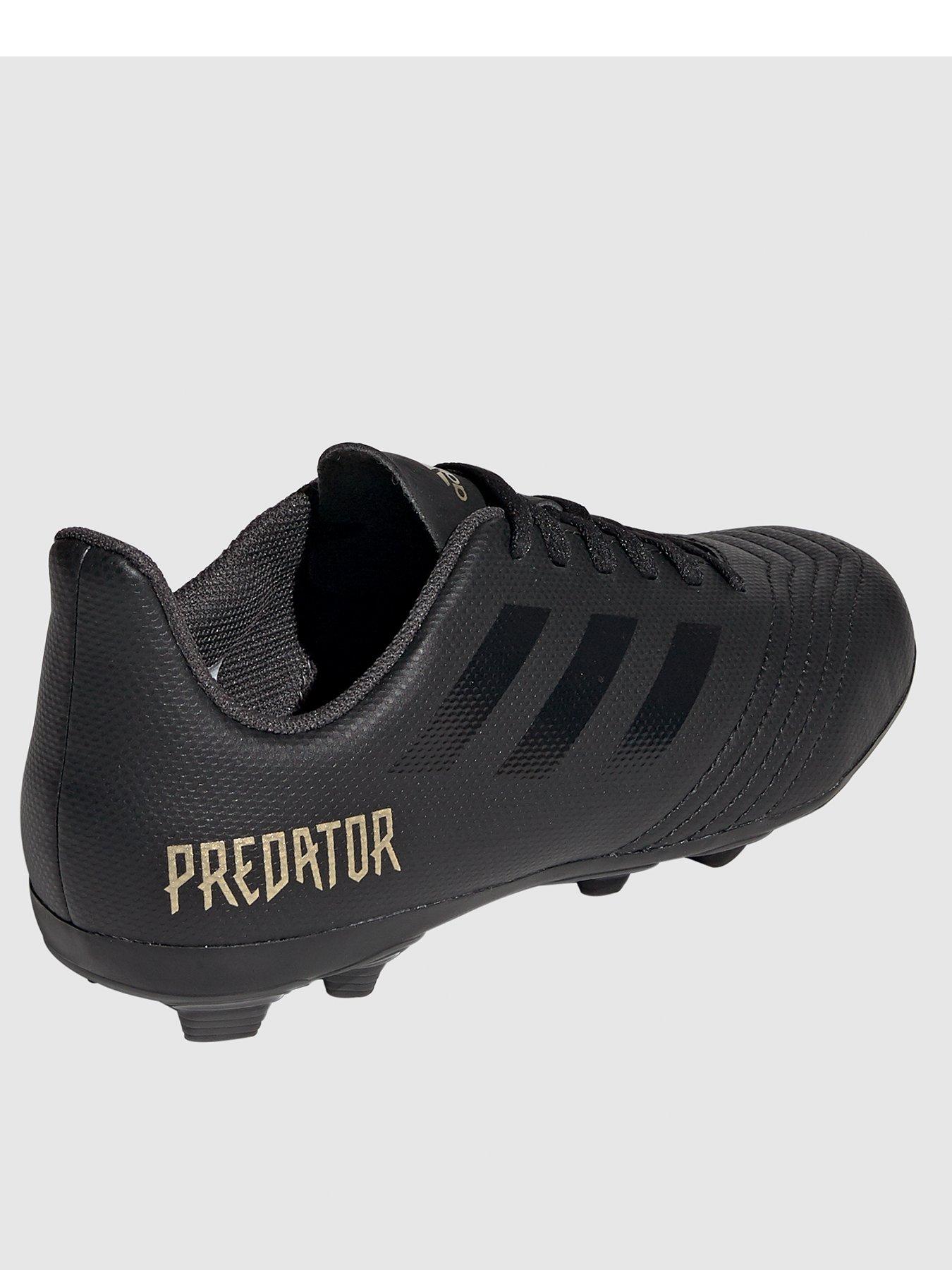 predator boots black