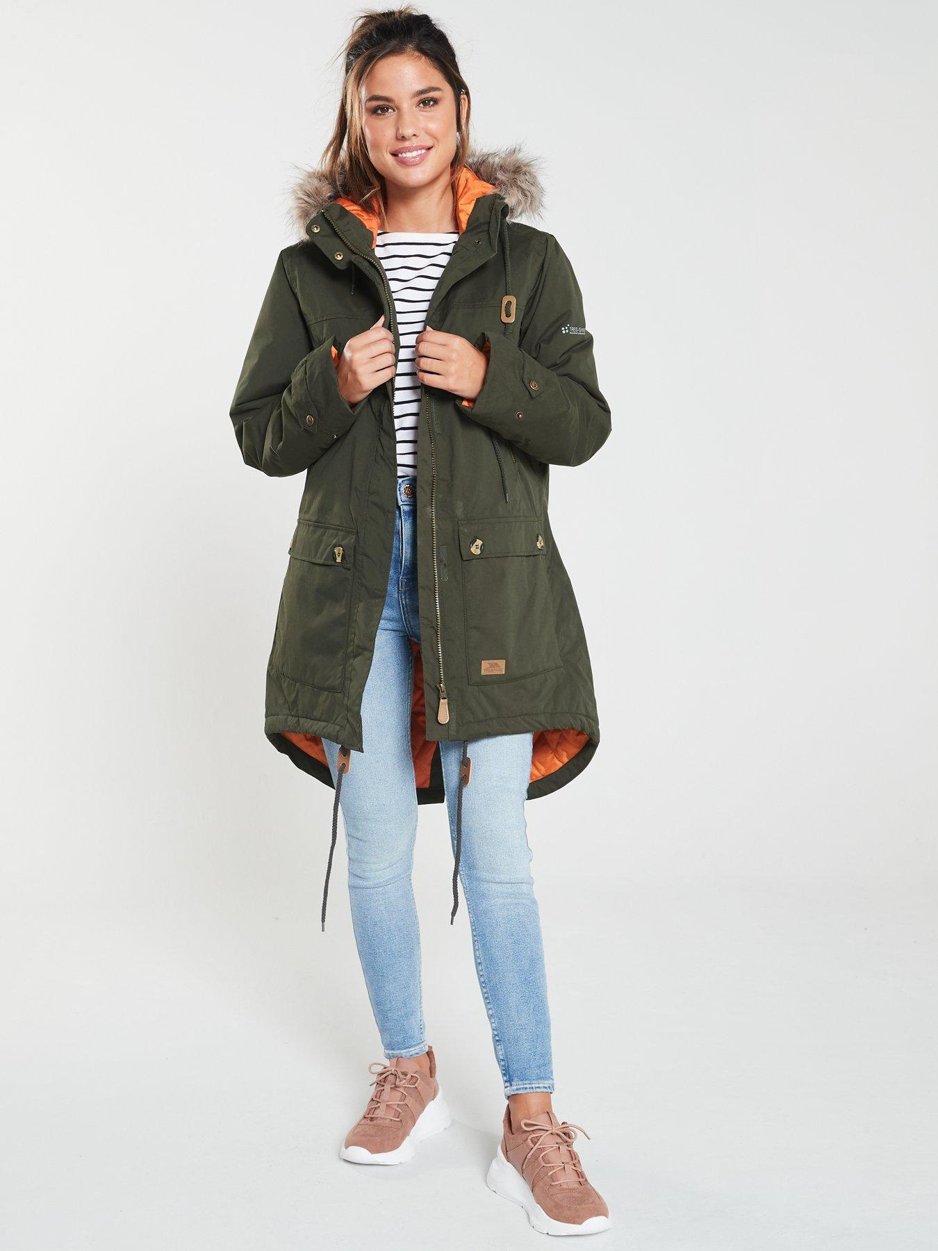 Trespass womens clea outlet parka