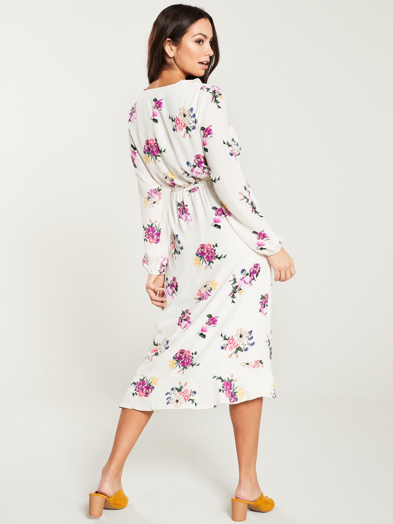 Oasis garden hotsell chiffon midi dress