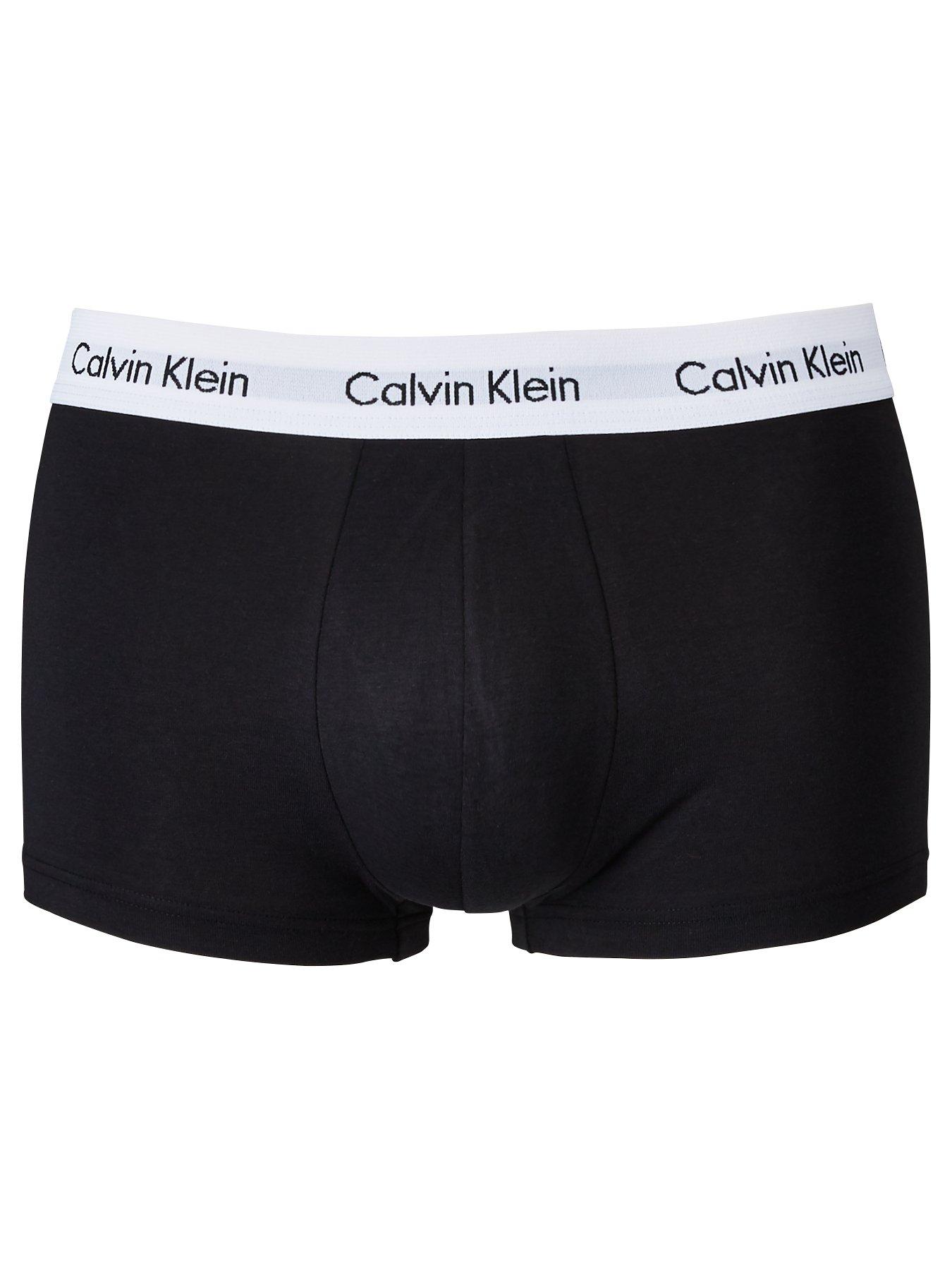 Calvin Klein 3 Pack Low Rise Trunks - Multi | very.co.uk