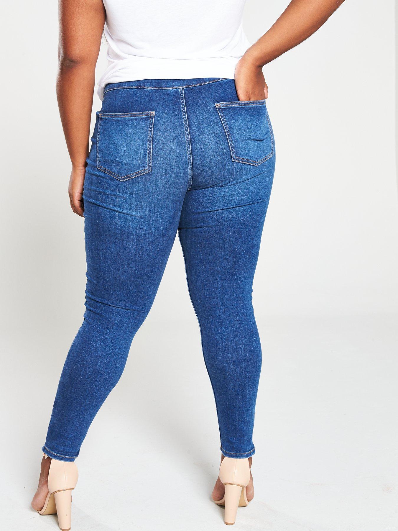 plus size skinny jeans uk