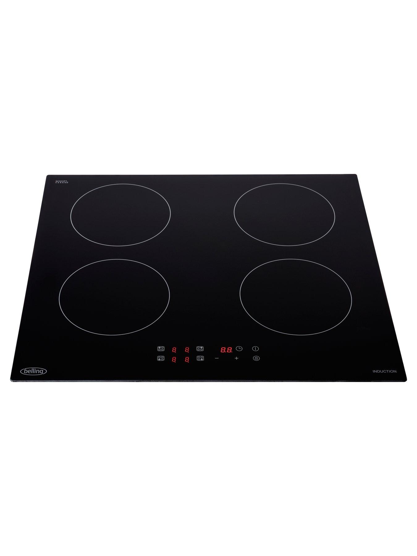 Belling Bel Iht602 60cm Induction Hob Black Very Co Uk