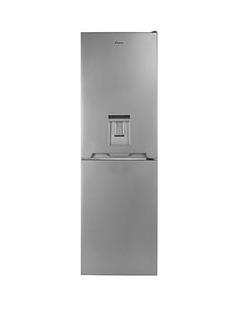 Candy Cvs 1745Swdk 55Cm Wide Fridge Freezer With Water Dispenser - Silver Best Price, Cheapest Prices