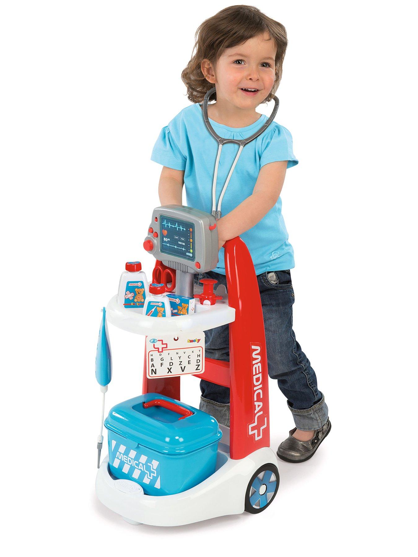 smoby medical trolley