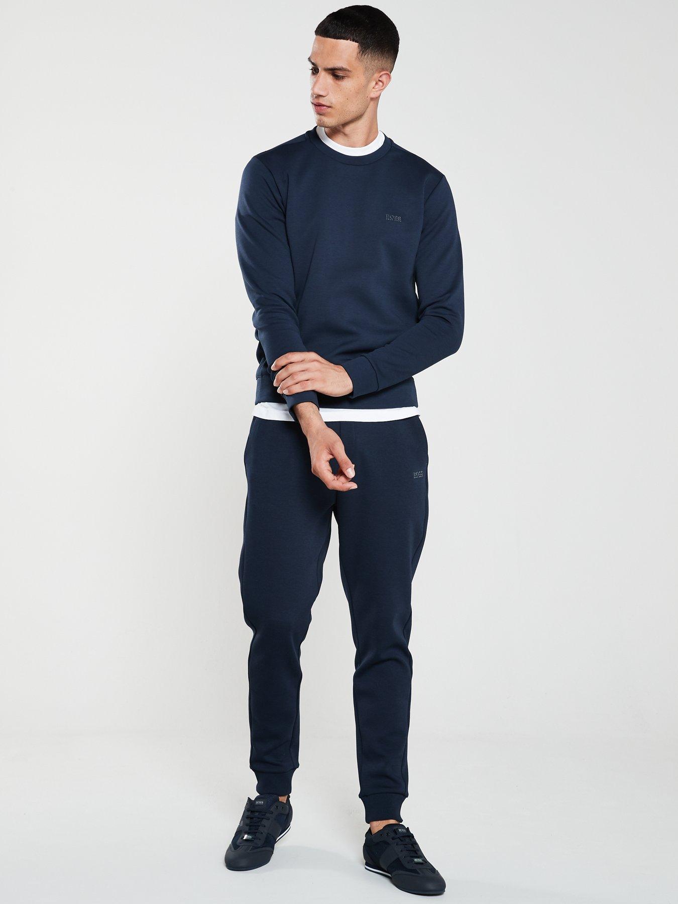 boss hadiko cuffed fleece pants