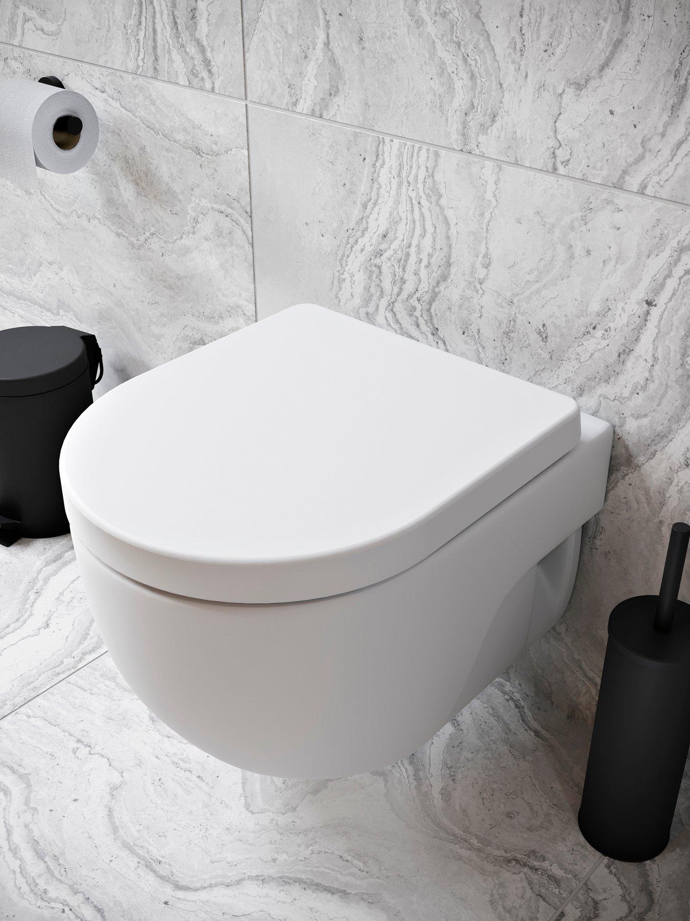 Image 1 of 7 of Croydex Eyre Flexi-Fix Toilet Seat